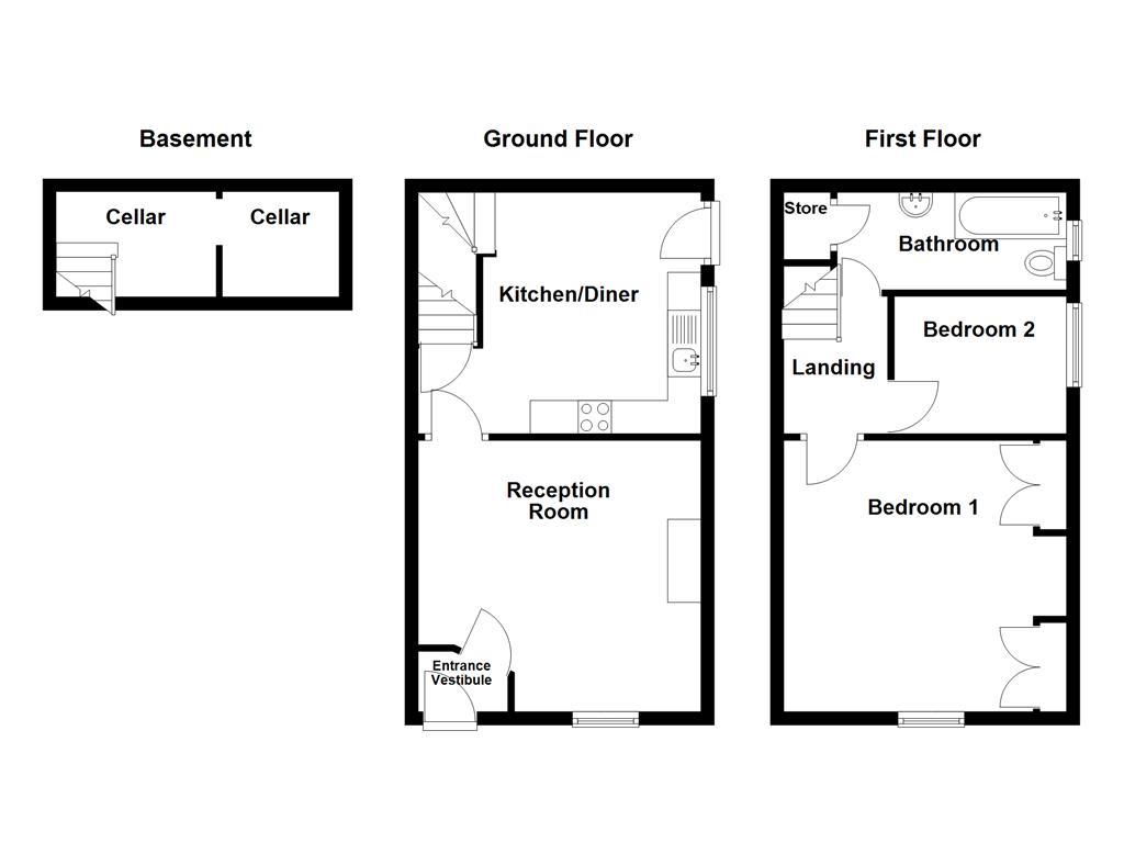 117, Bury Road, Rossendale floorplan