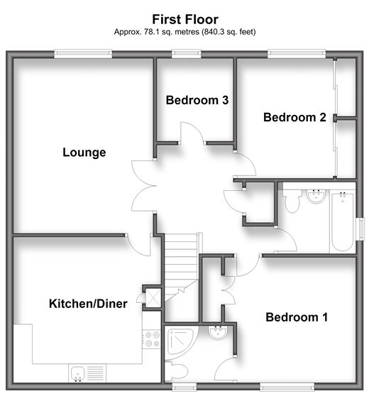 Maritime Avenue, Herne Bay floorplan
