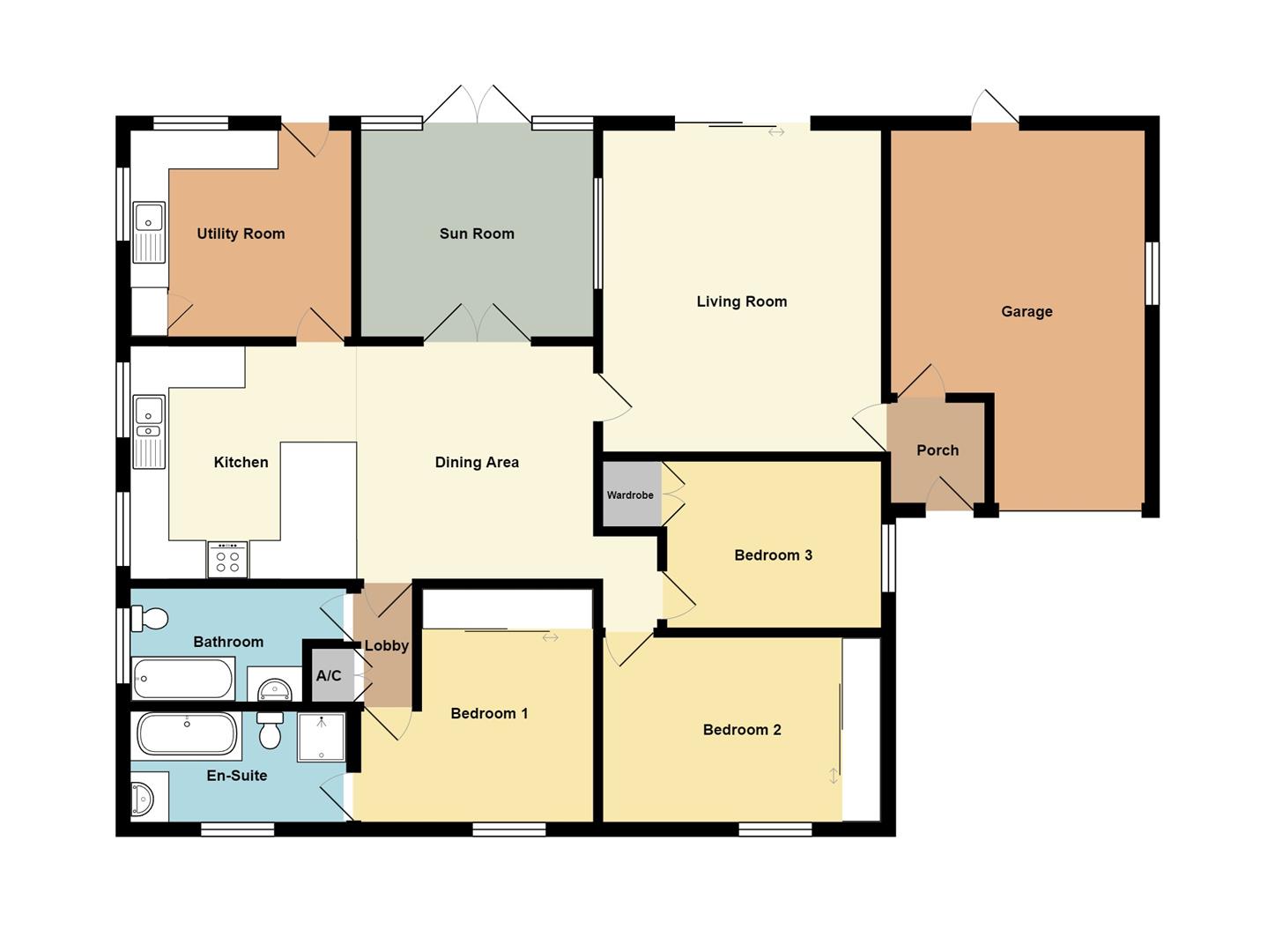 44, Woad Lane, Long Sutton Spalding floorplan