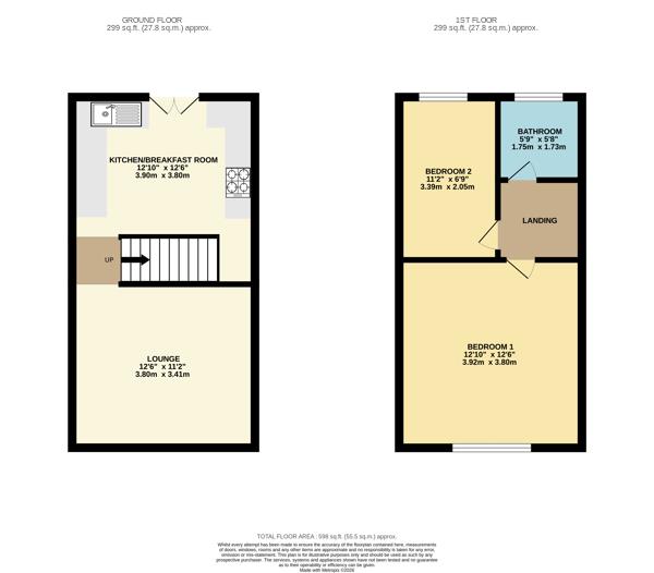 83, Wickentree Lane, Manchester floorplan