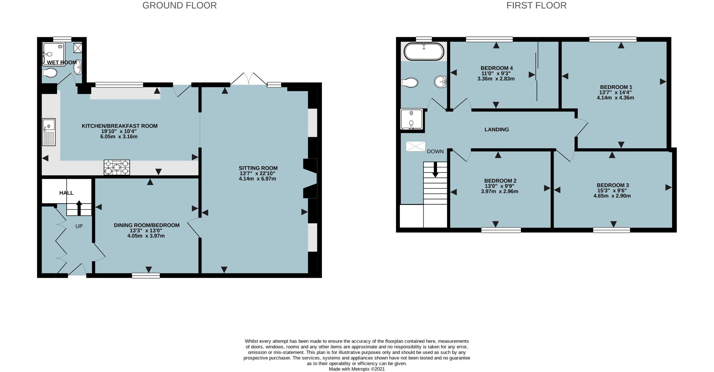 The Old School Rooms, South Molton floorplan