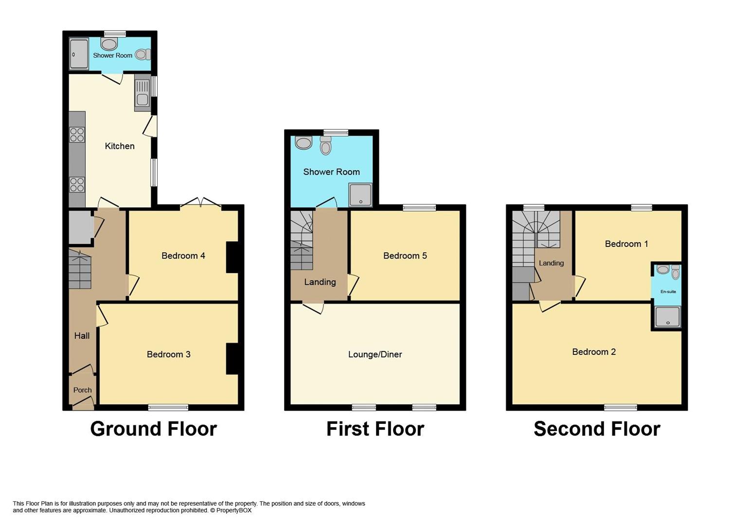 94, Portland Street, Exeter floorplan