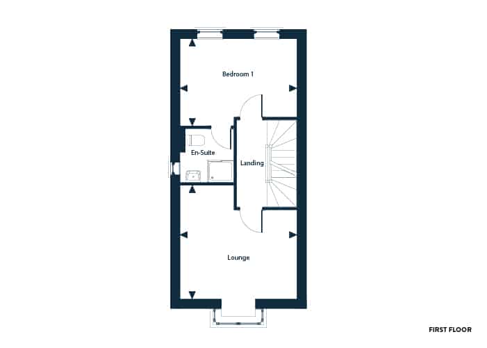 1, Long Heath Rise, Exeter floorplan