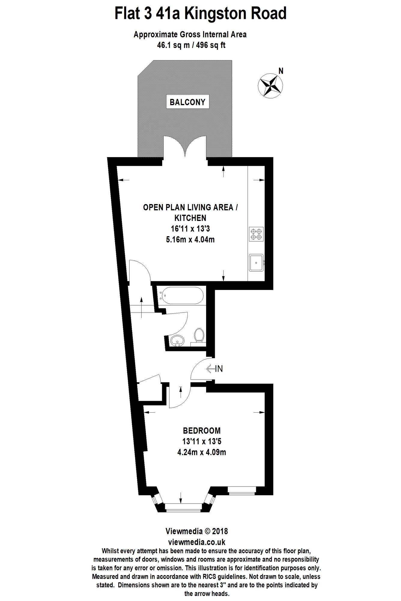 1 Bedrooms Flat for sale in Kingston Road, Wimbledon SW19