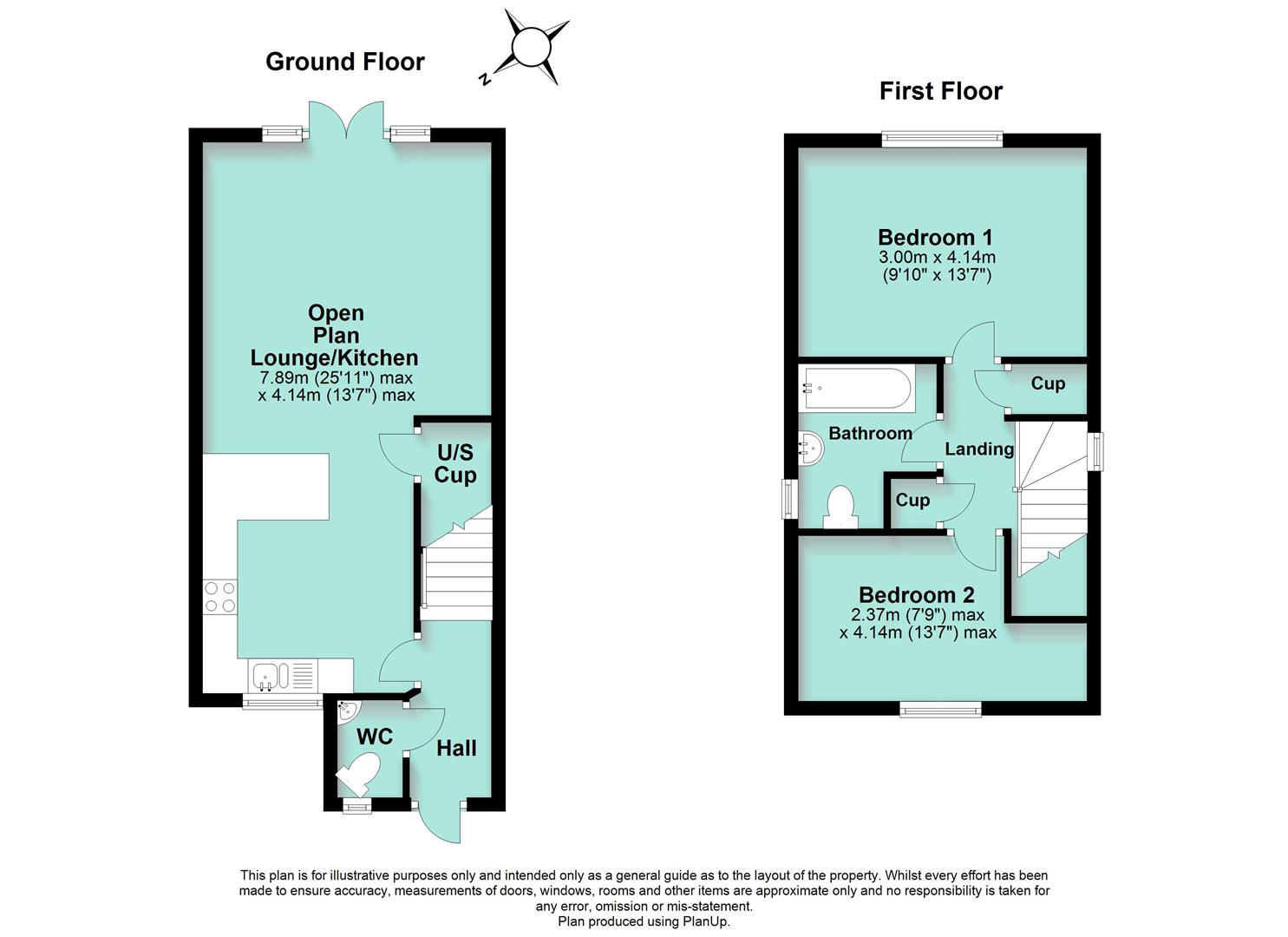 86a, Shelley Road, Wellingborough floorplan