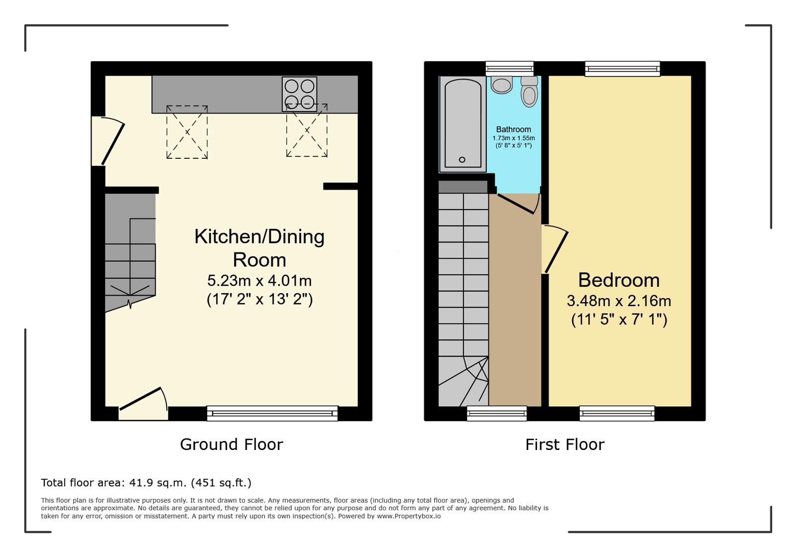 1A,, Benskin Road, Hertfordshire floorplan