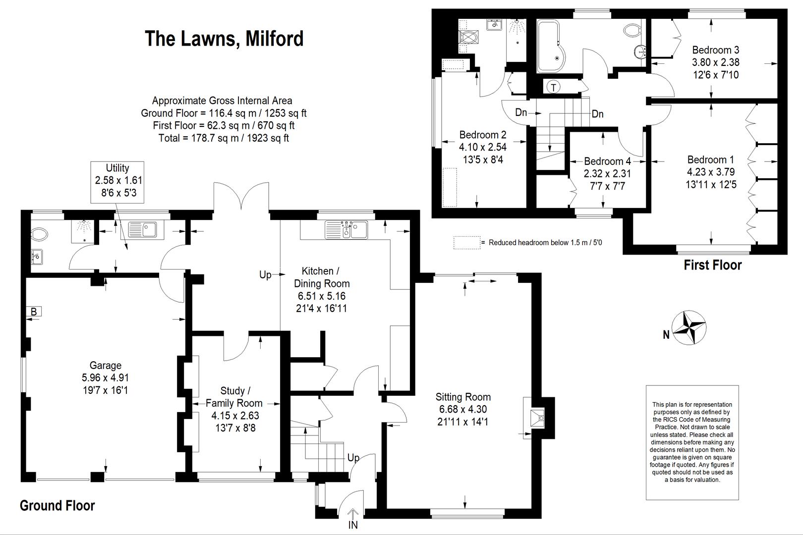 2, The Lawns, Milford, Godalming floorplan