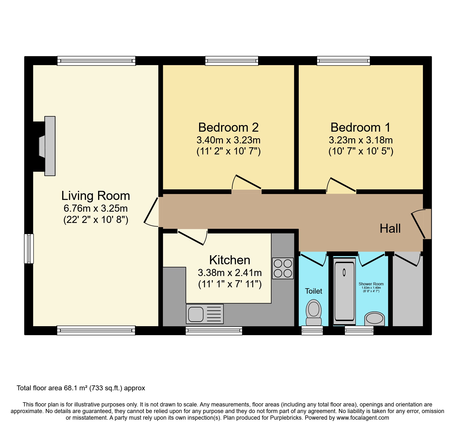 14, Lorne Road, Prenton floorplan