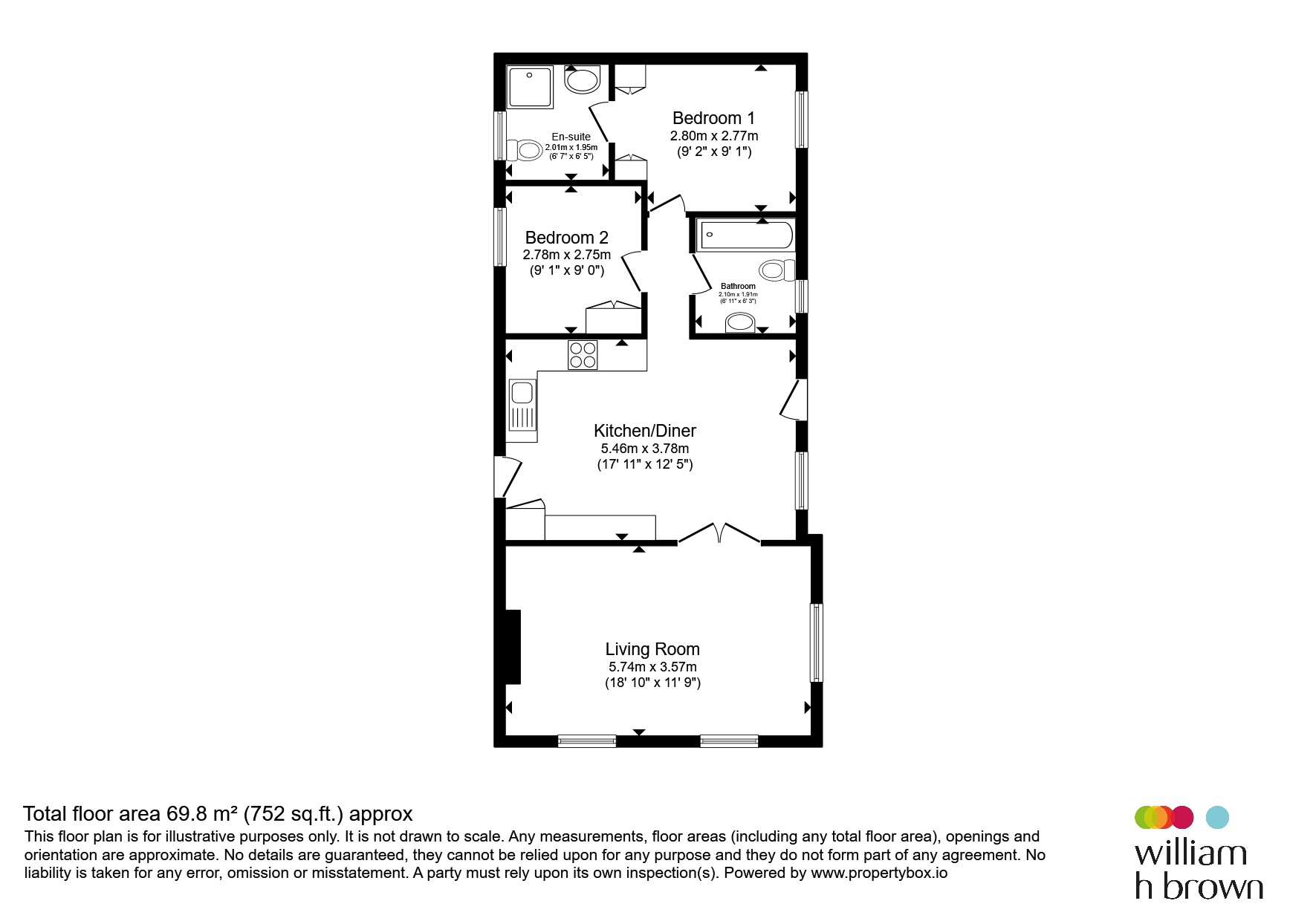 18, Elvington Residential Park, Elvington Lane, York floorplan