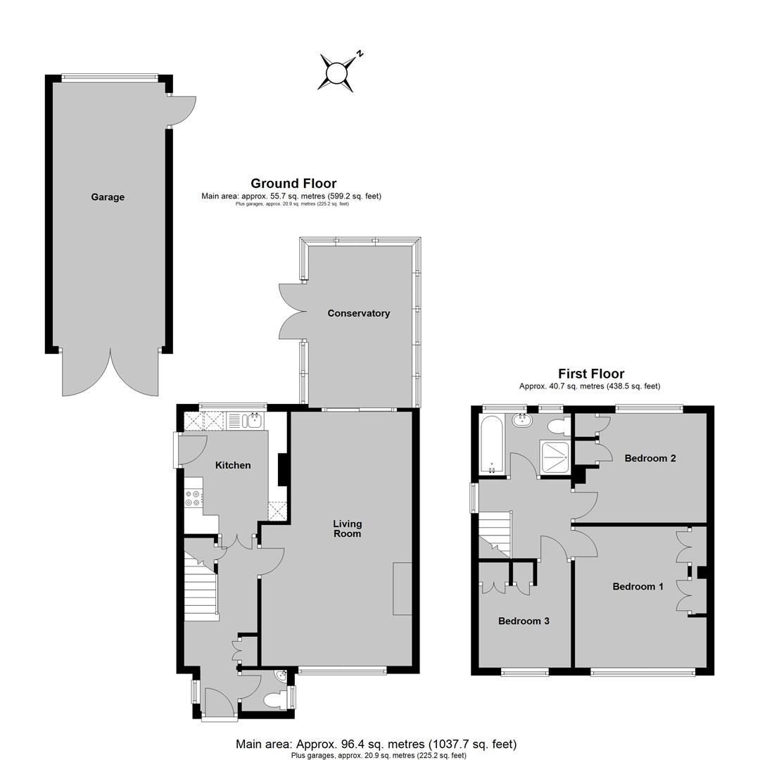 10, Nursery Close, Whitstable floorplan