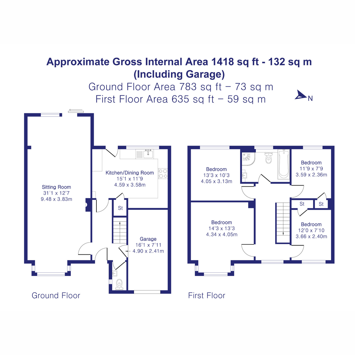 7, Crockwell Close, Bicester floorplan