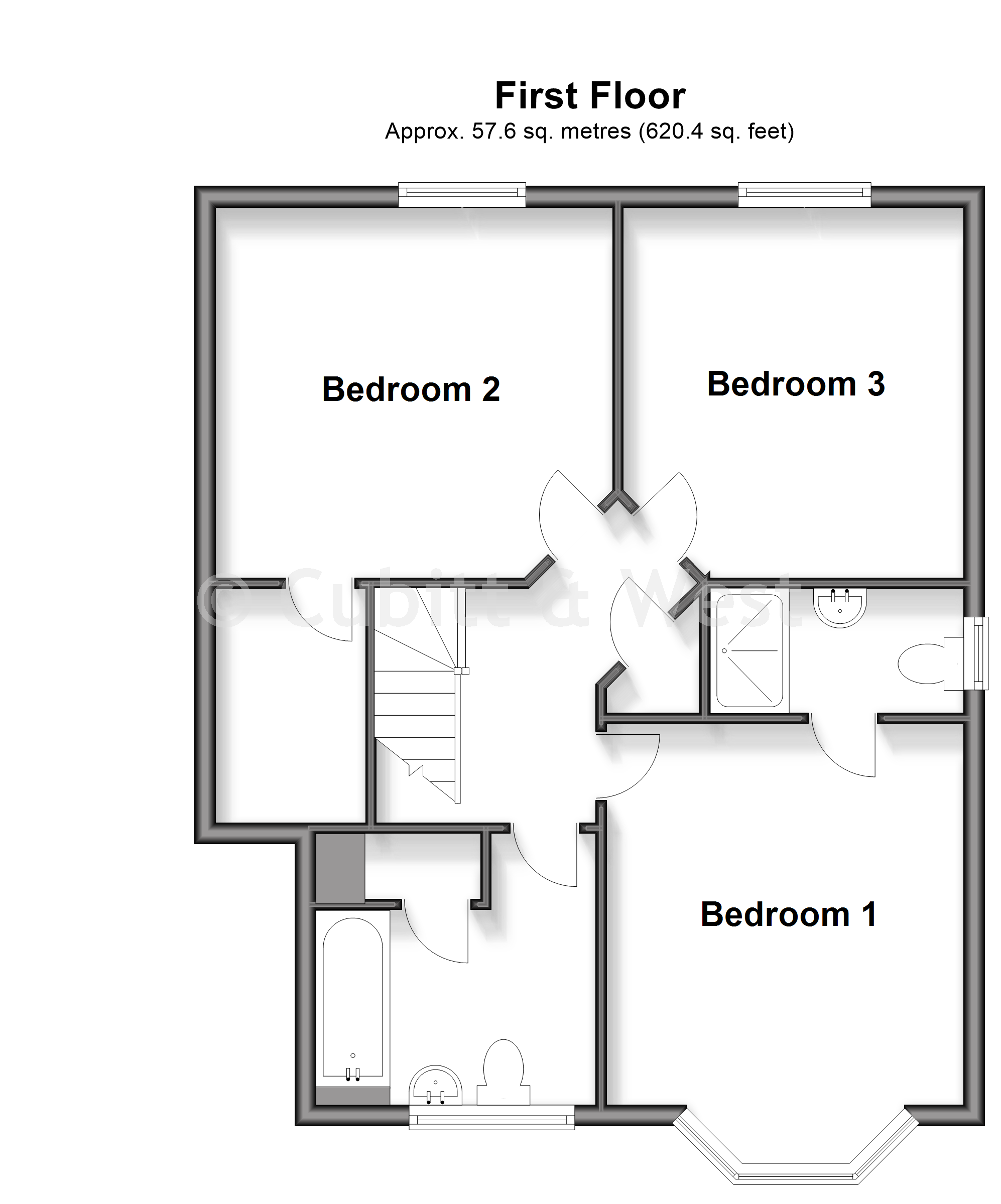 42, Newlands Avenue, Waterlooville floorplan