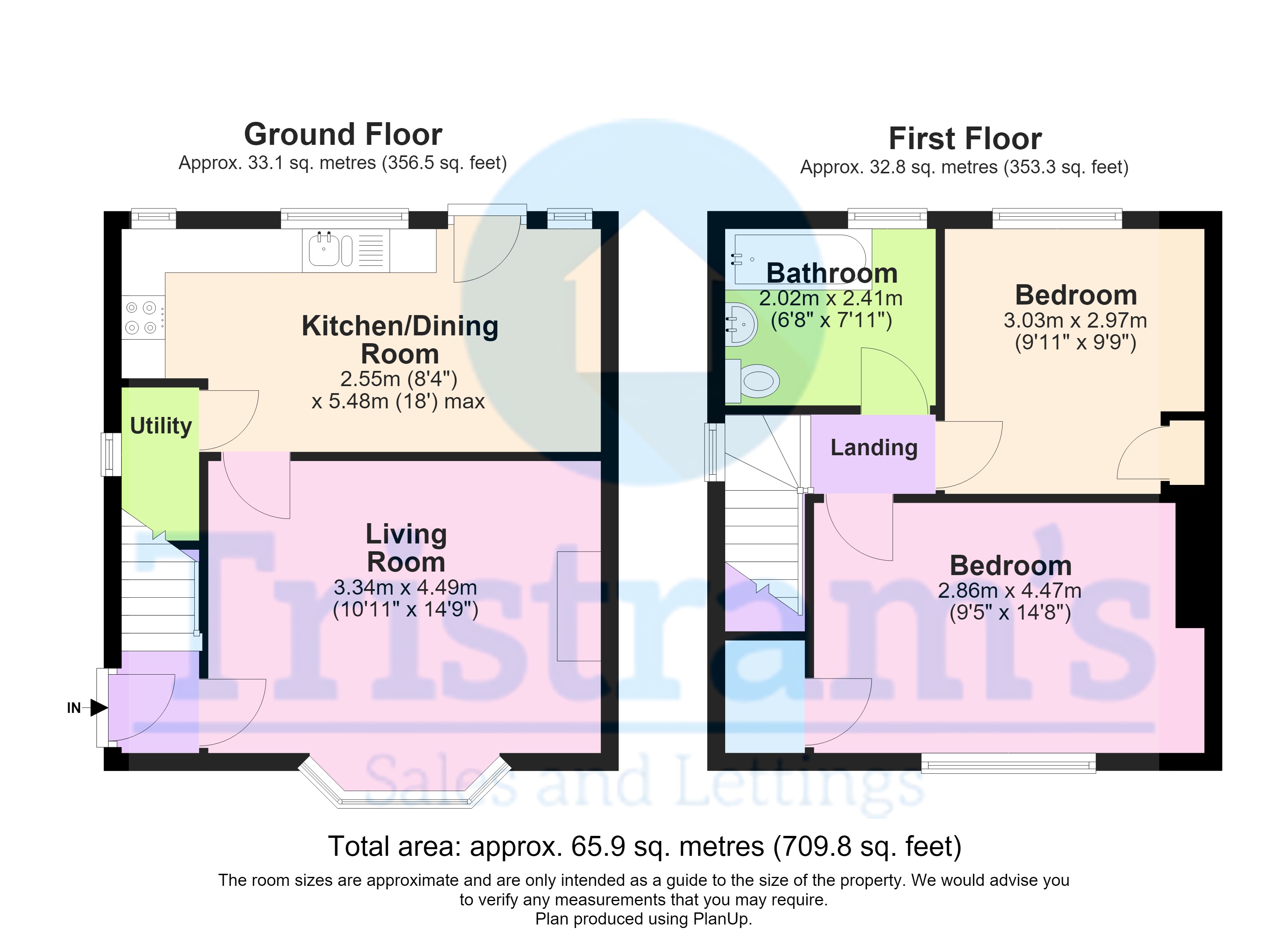 8, Norbreck Close, Nottingham floorplan