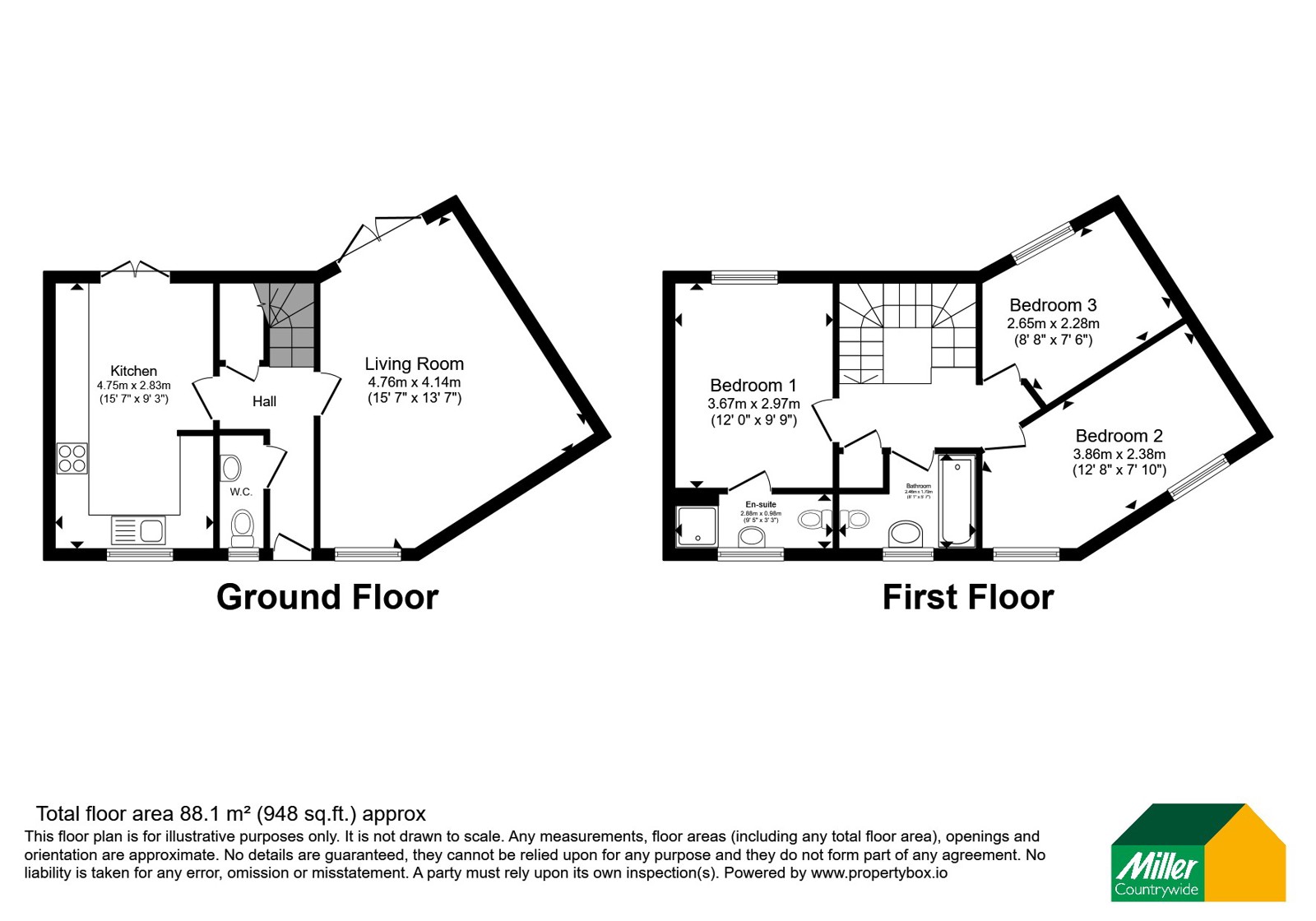 25, Carrine Way, Cornwall floorplan