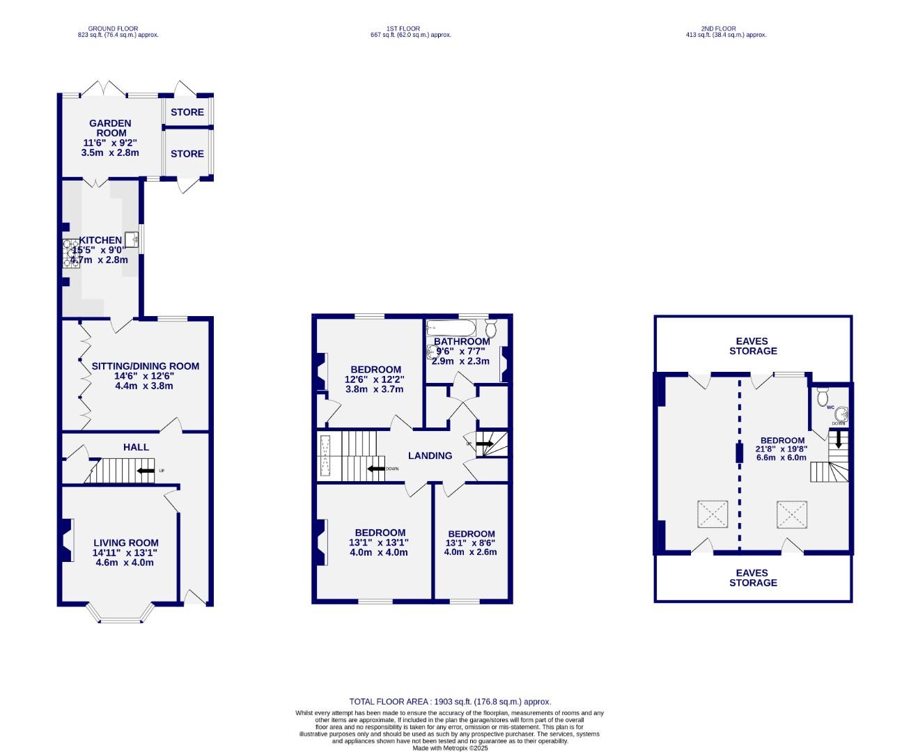 31, Portland Street, York floorplan