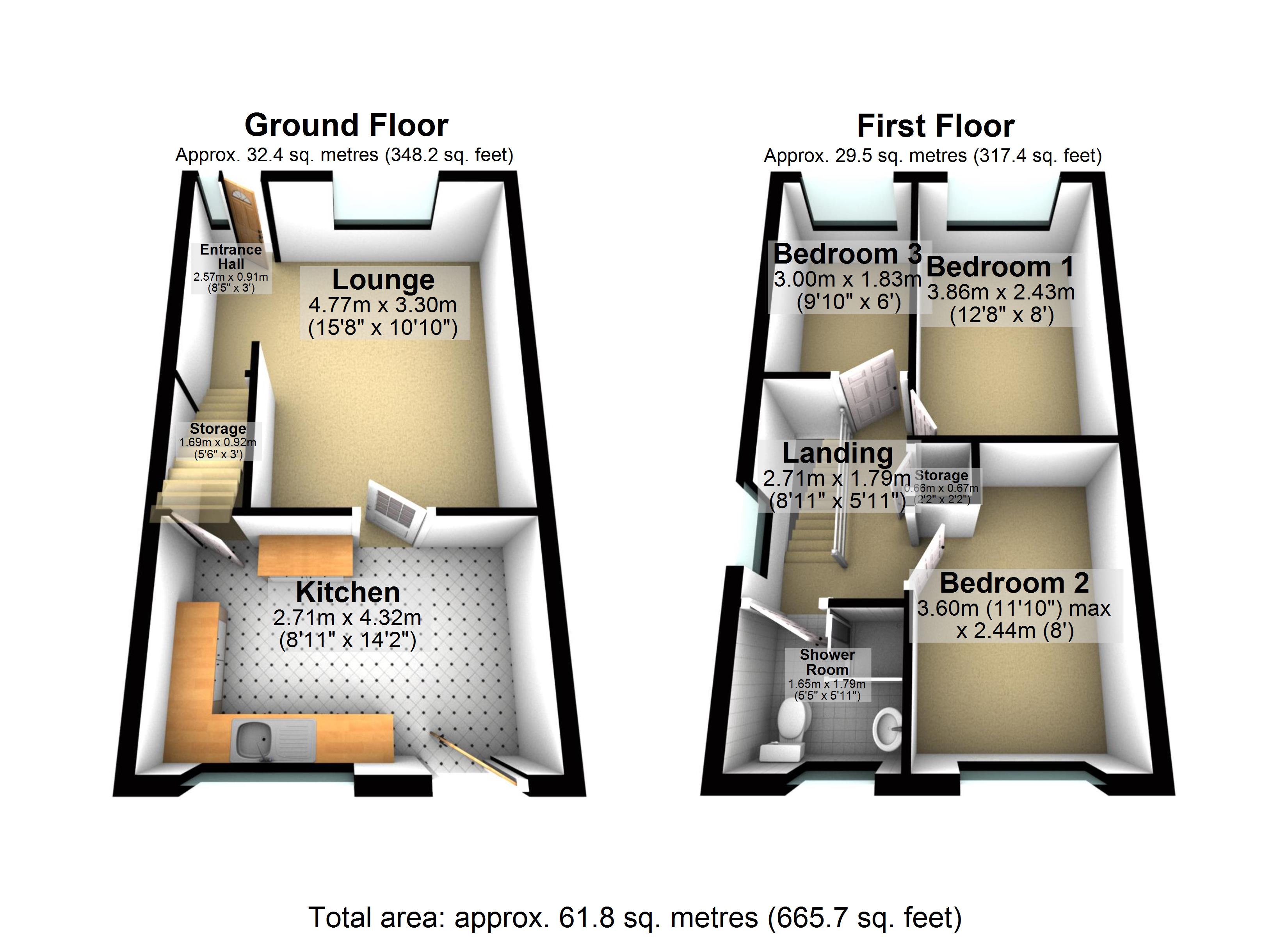 16, Ingleby Road, Long Eaton floorplan