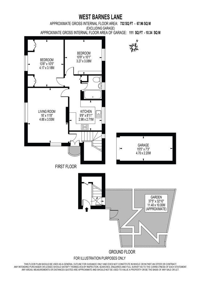 West Barnes Lane, New Malden floorplan