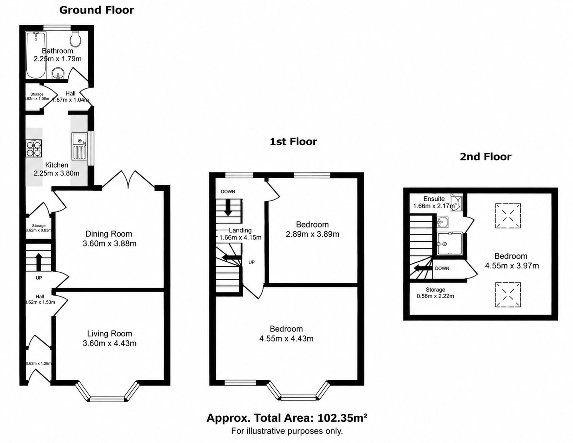 9 Roseberry Road, Bristol floorplan