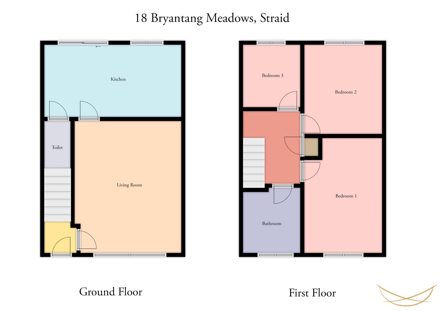 18, Bryantang Meadows, Ballyclare floorplan