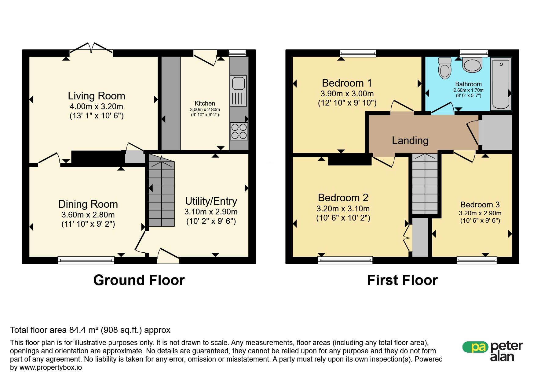 2, Valley View, Newport floorplan