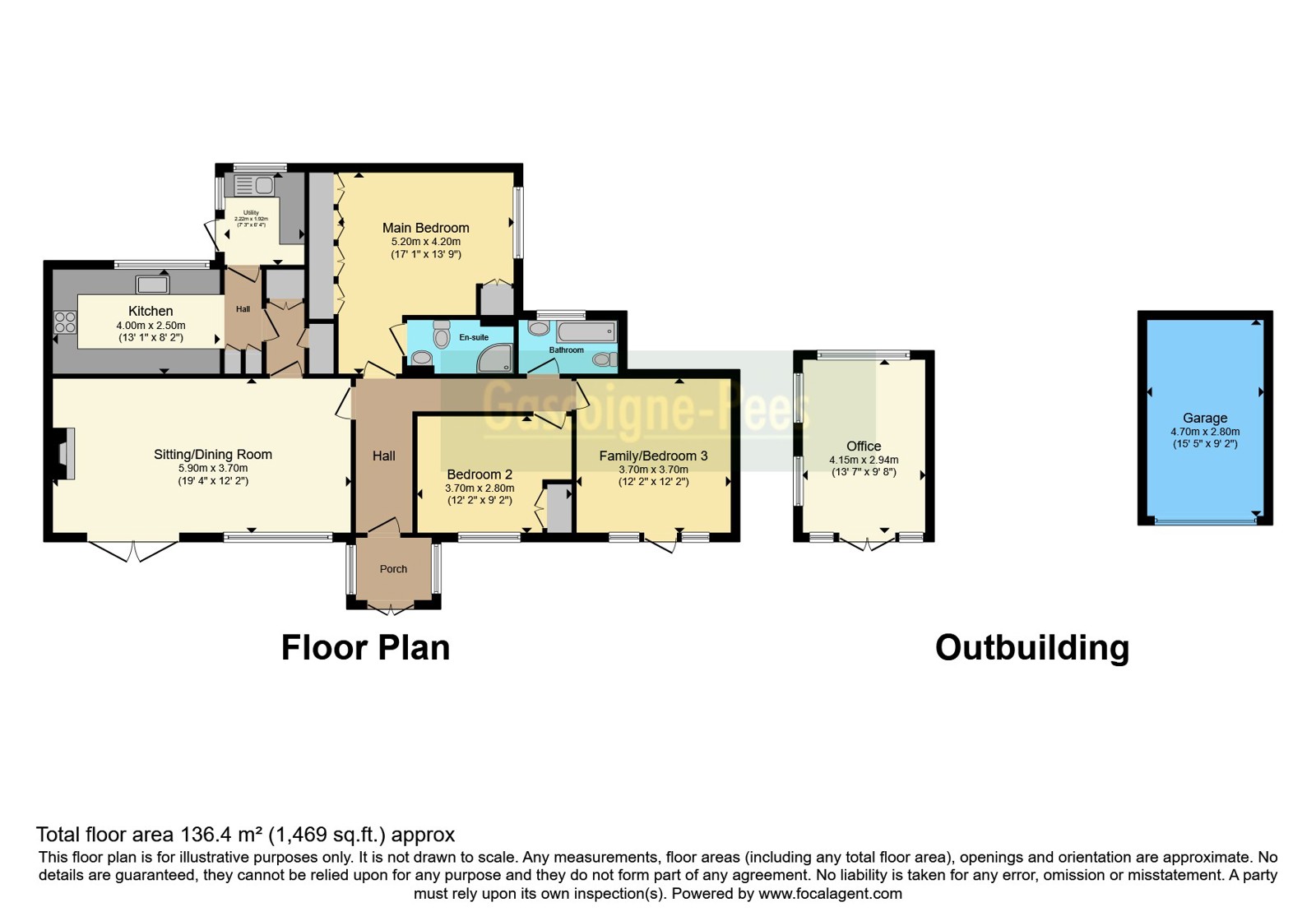 Woodside Cottage,, Blackheath Lane, Guildford floorplan