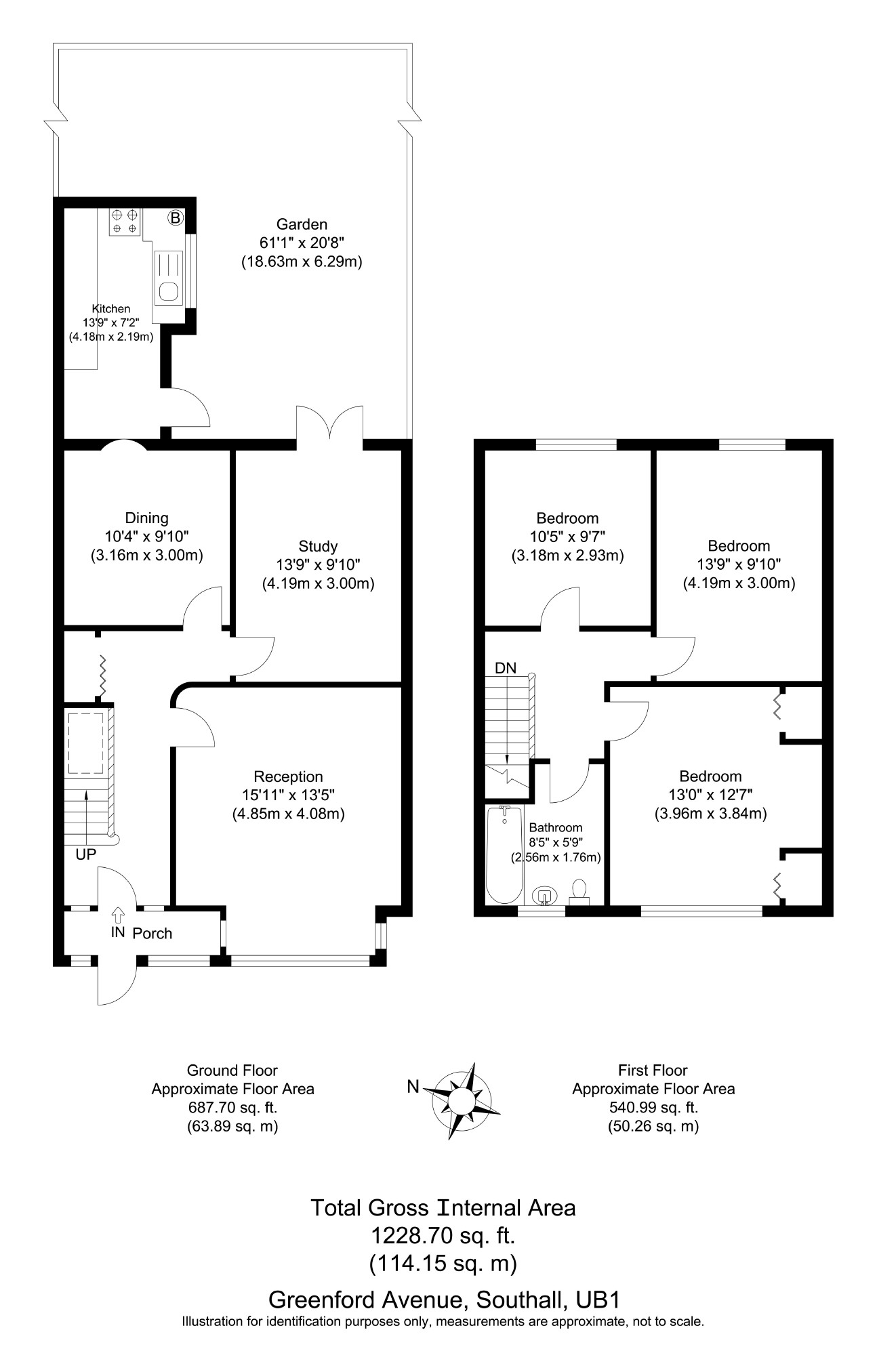 3 Bedrooms Semi-detached house for sale in Greenford Avenue, Southall, Middlesex UB1