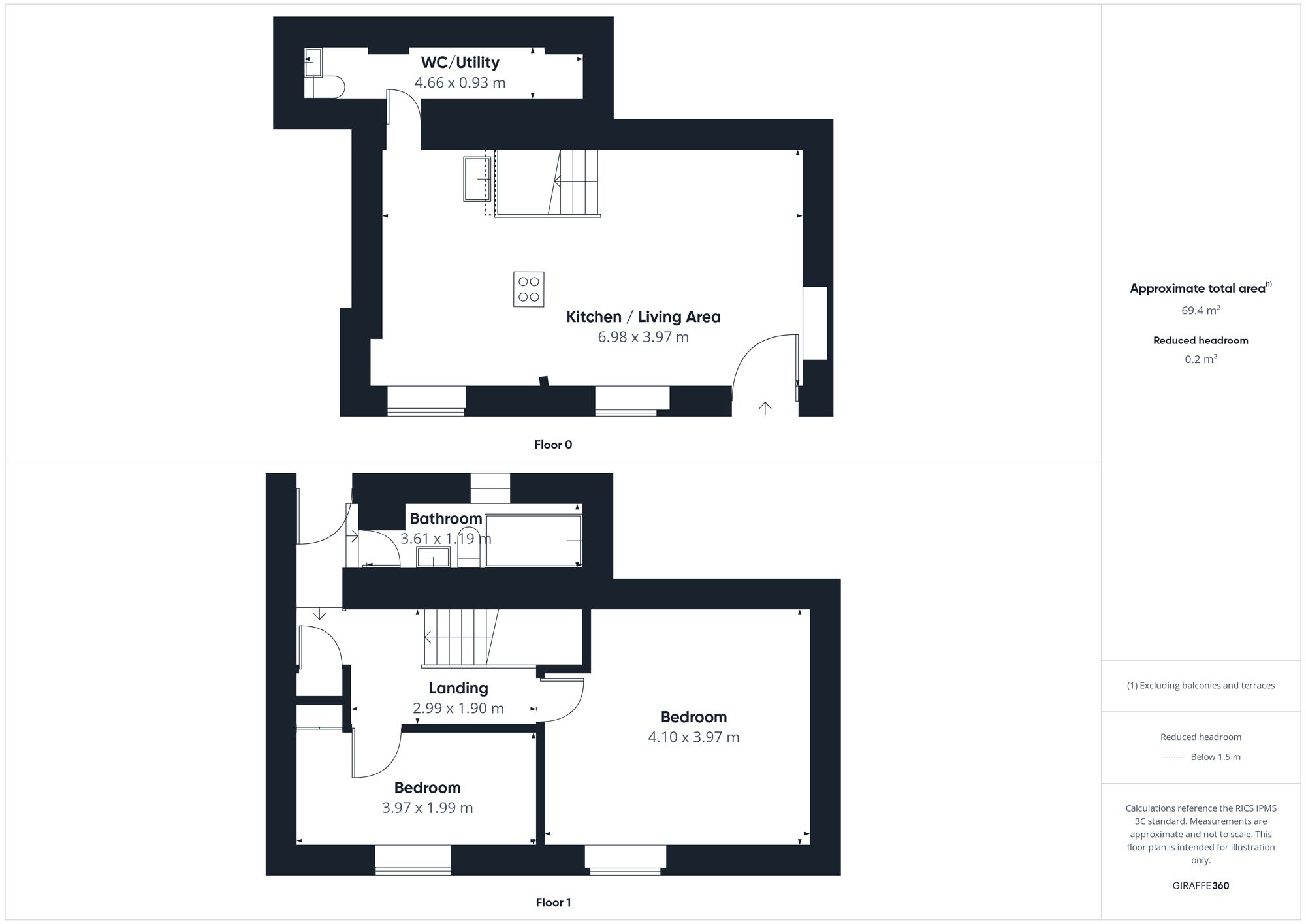 Orchard Cottage Bullen Street, Exeter floorplan