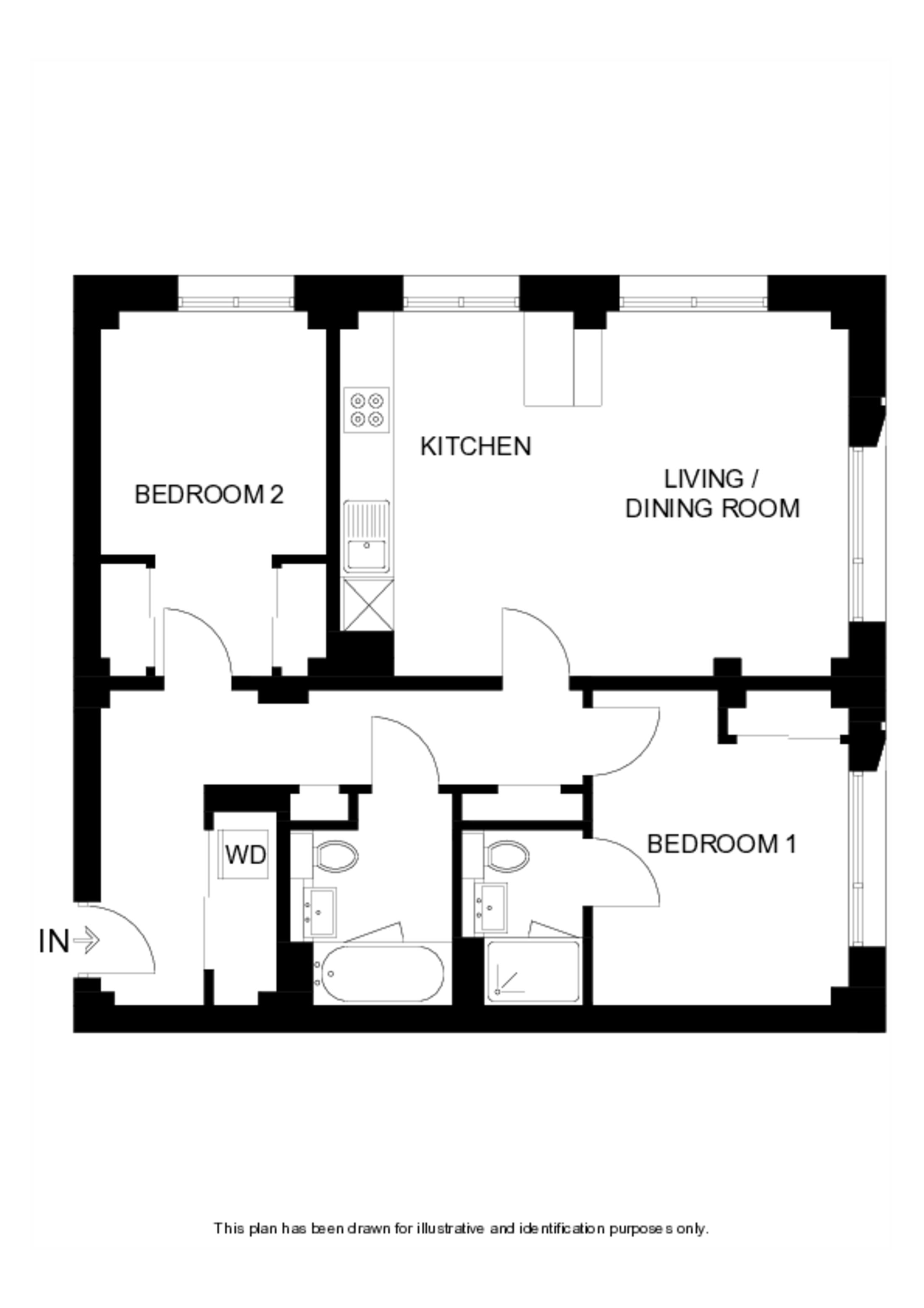 Selbourne Road, Walthamstow floorplan