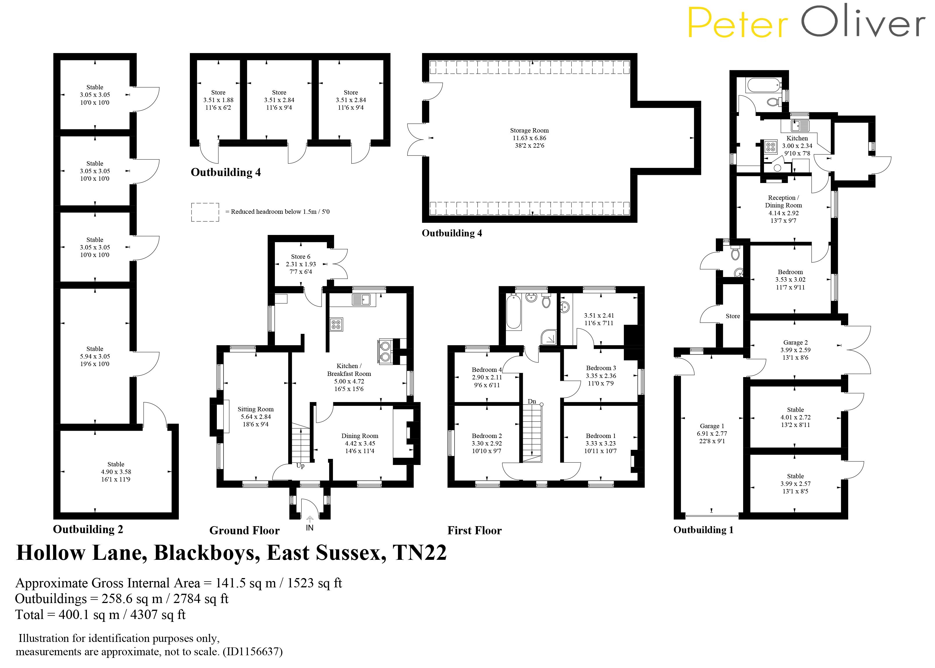 Bushmere, Hollow Lane, Blackboys floorplan