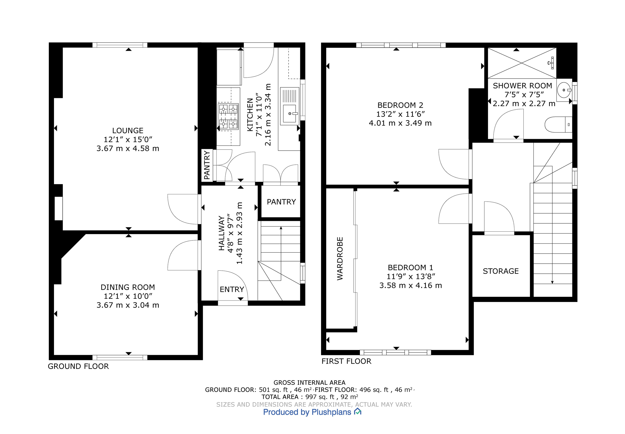 10 Campbell Drive, Glasgow floorplan