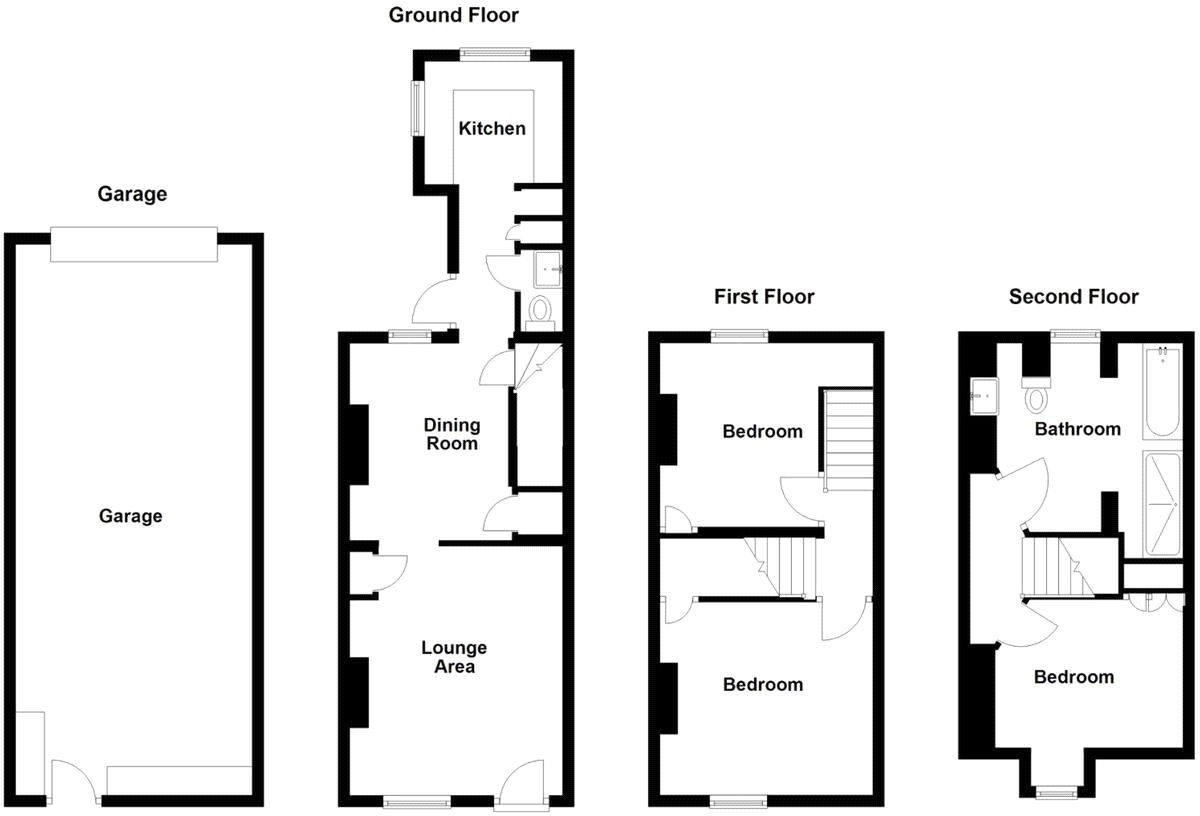 6, Providence Cottages, Higham floorplan