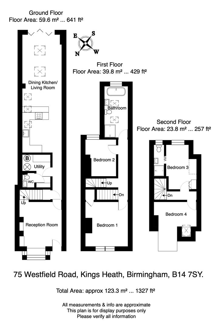 Westfield Road, Birmingham floorplan