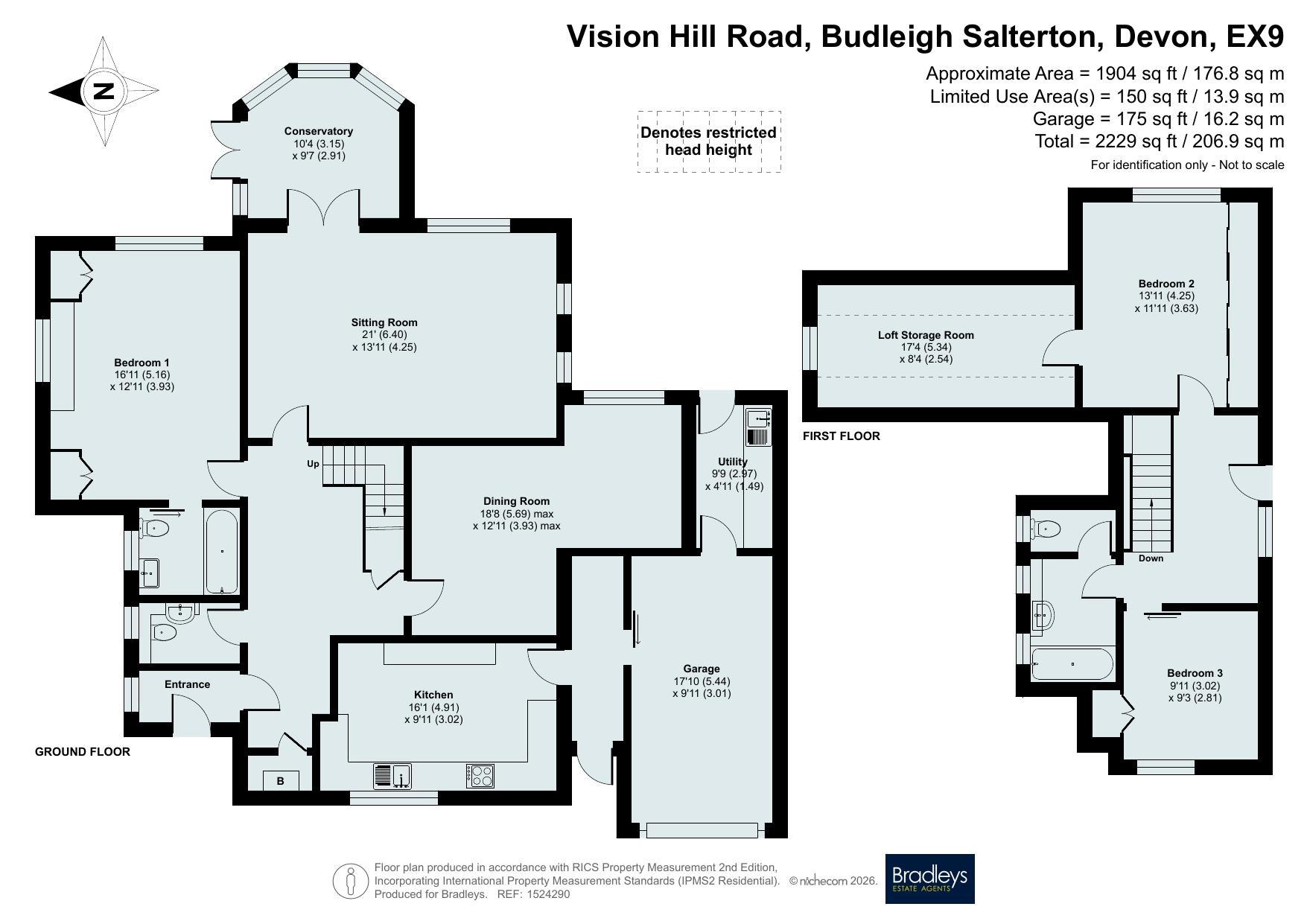 19, Vision Hill Road, Devon floorplan
