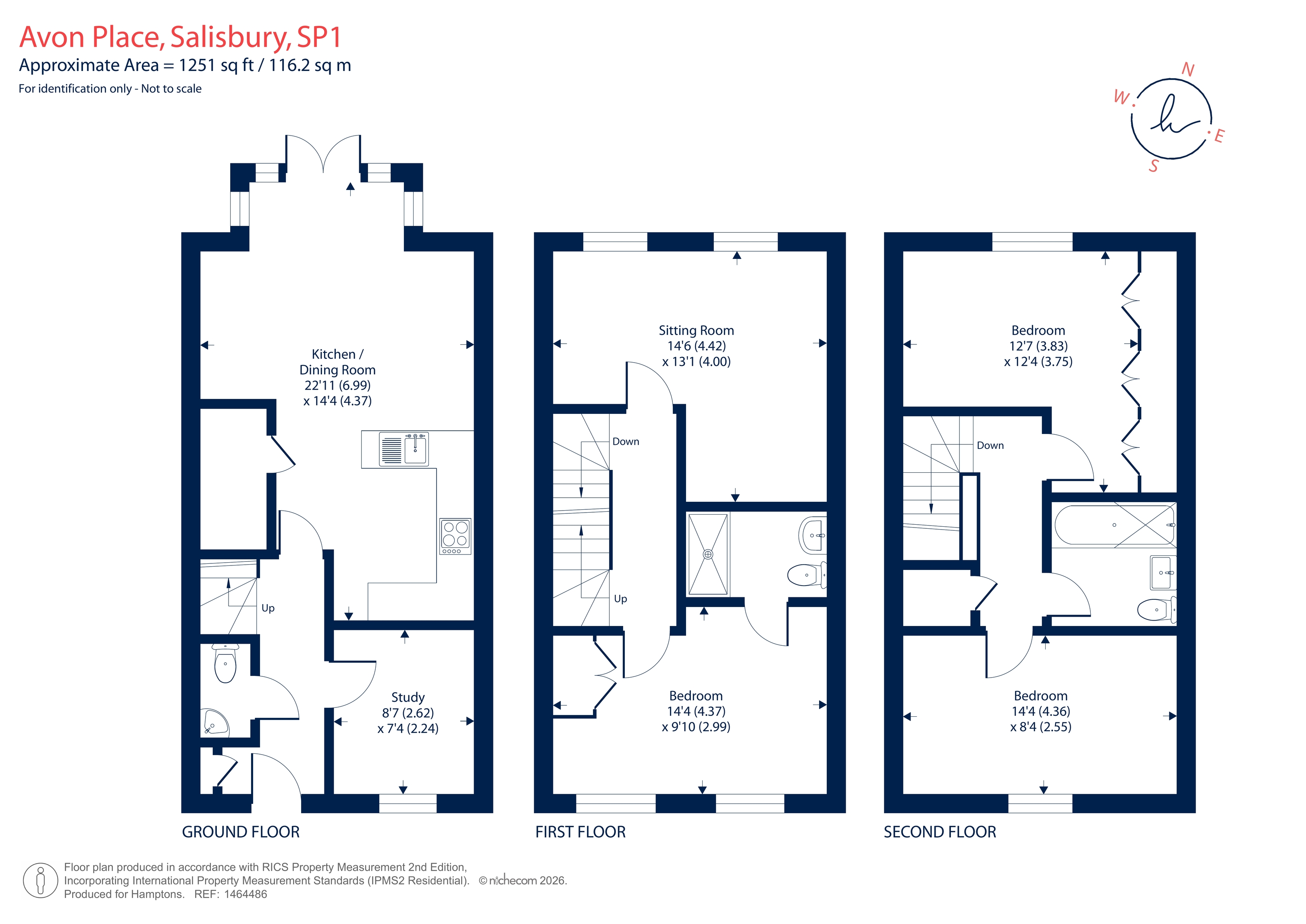 4, Avon Place, Salisbury floorplan