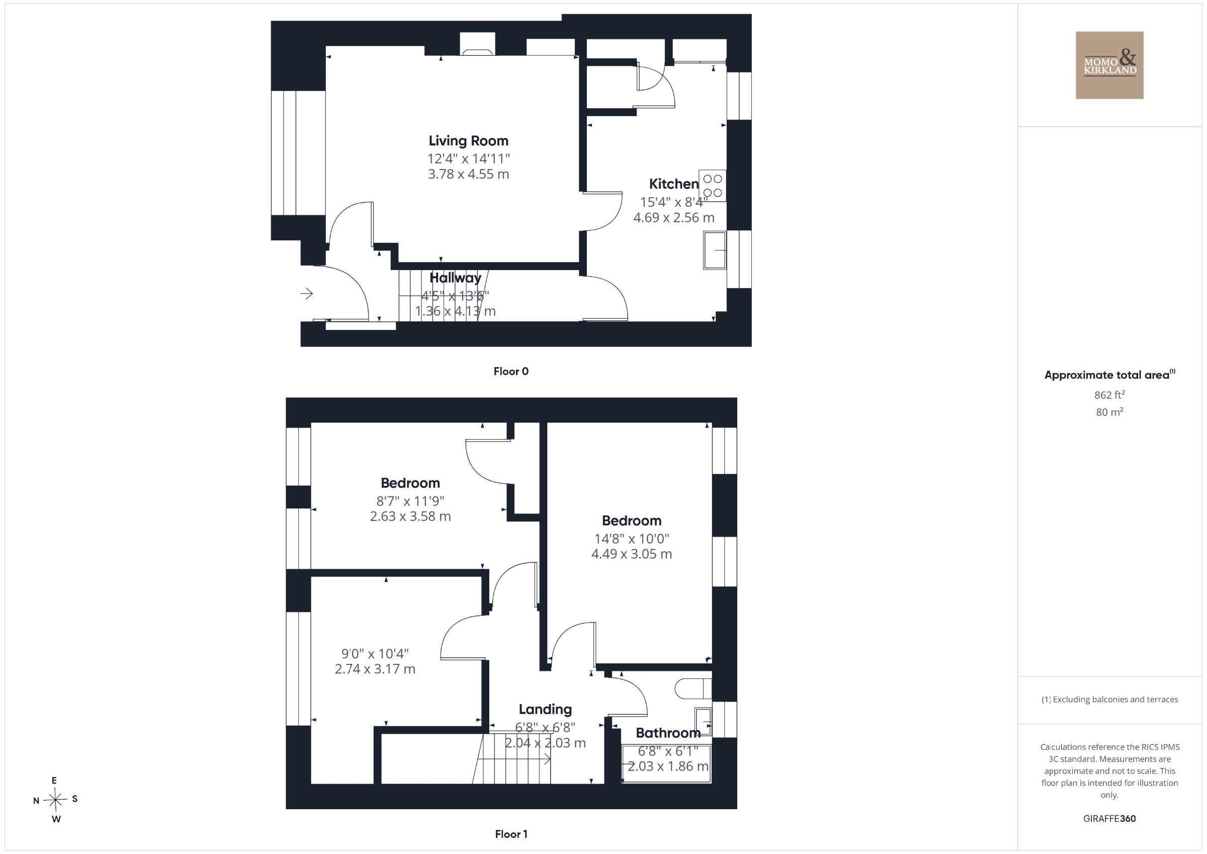 76 Burnhead Street, Uddingston floorplan