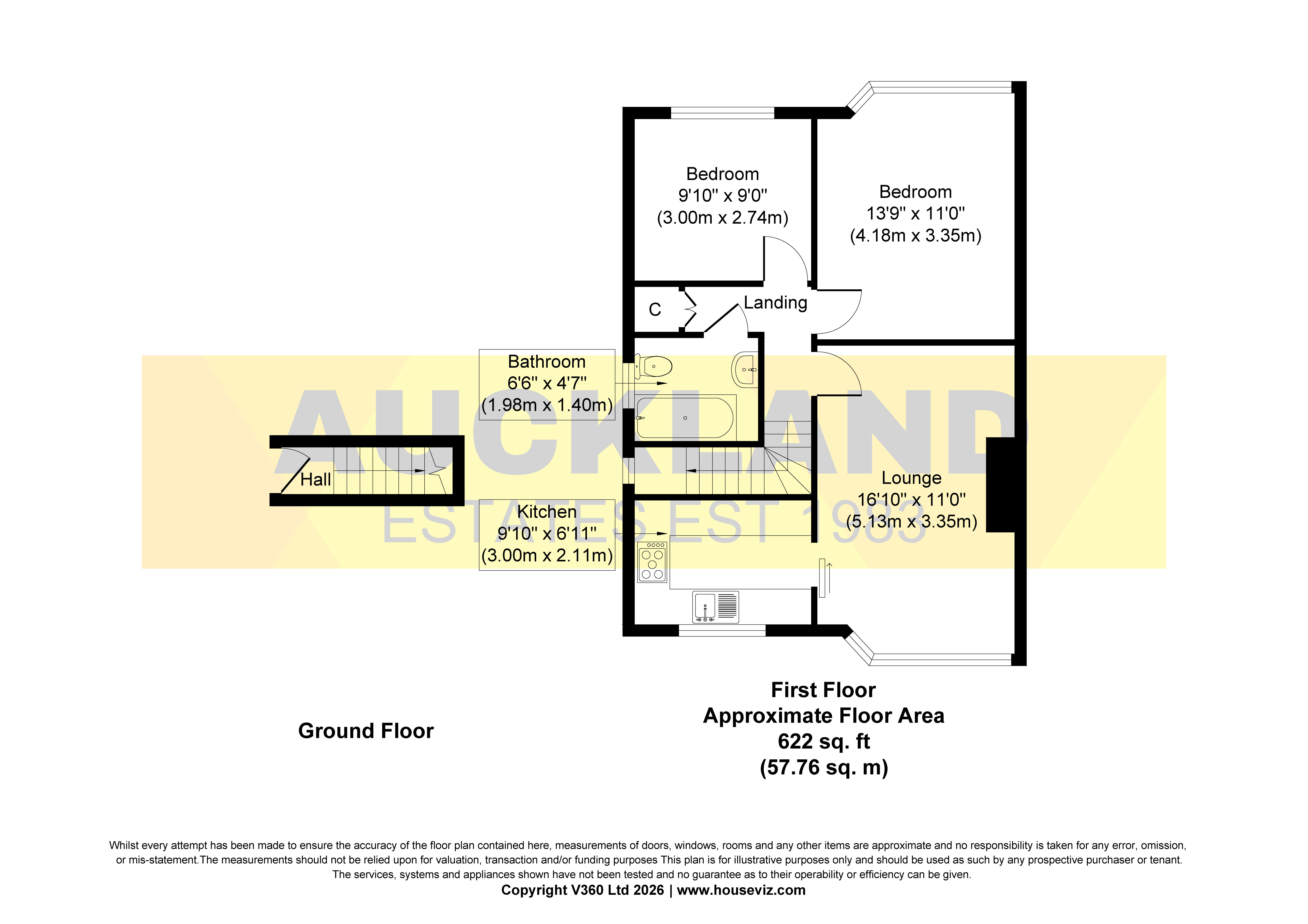 1, Margaret Close, Hertfordshire, EN6 5LB floorplan