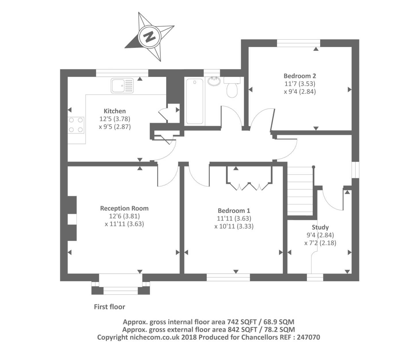 2 Bedrooms Flat to rent in Pondwicks, Amersham HP7