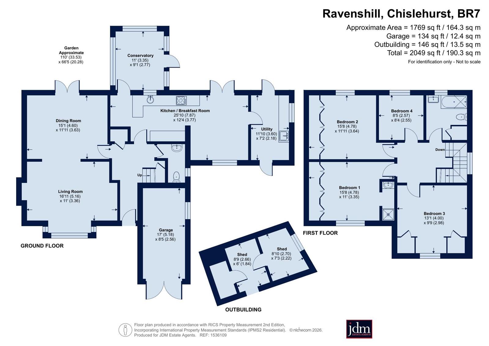 Ravenshill, Chislehurst floorplan
