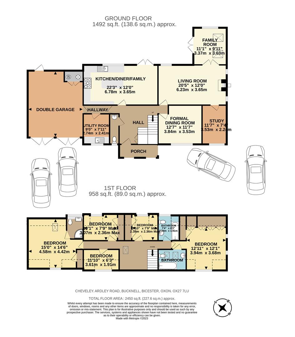 Cheveley, Ardley Road, Bucknell floorplan