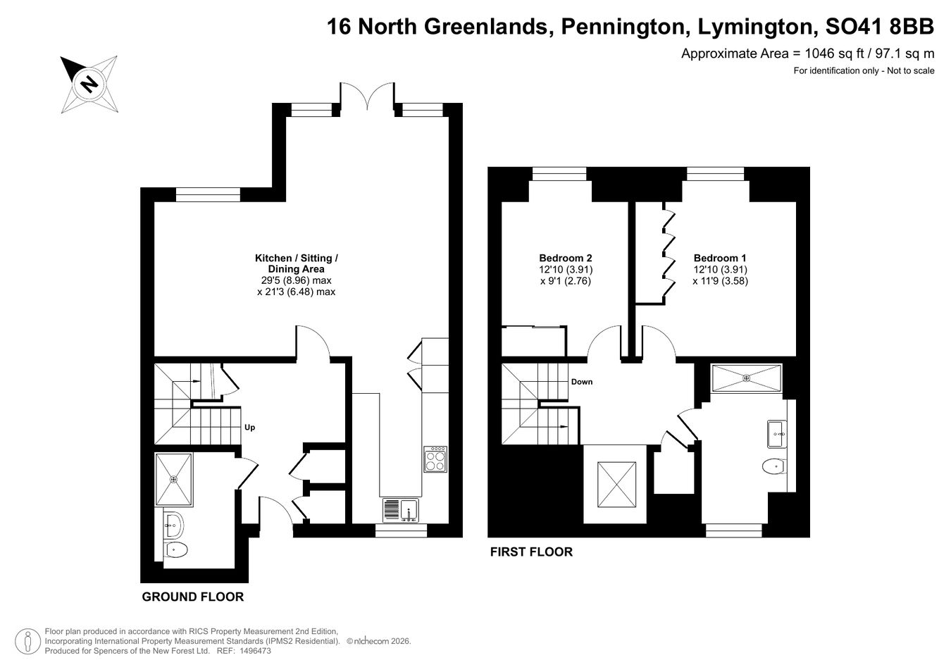 16, North Greenlands, Lymington floorplan