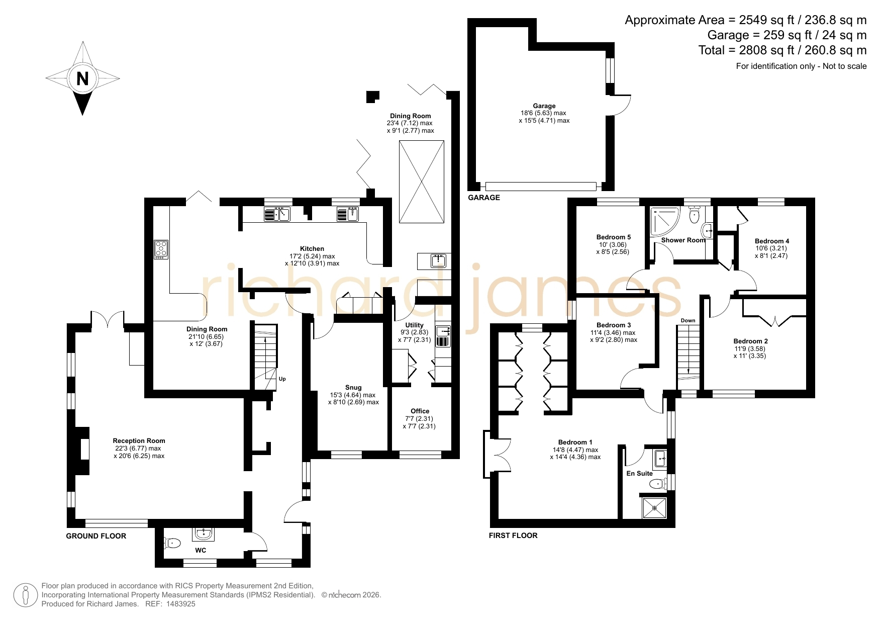 43, Whittington Road, Swindon floorplan