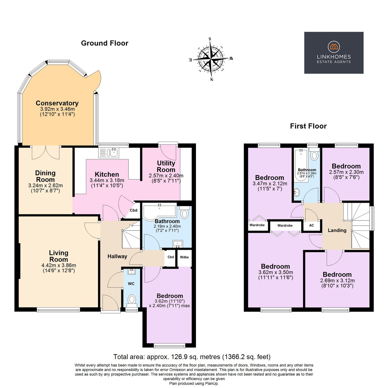 6, Clayford Close, Poole floorplan