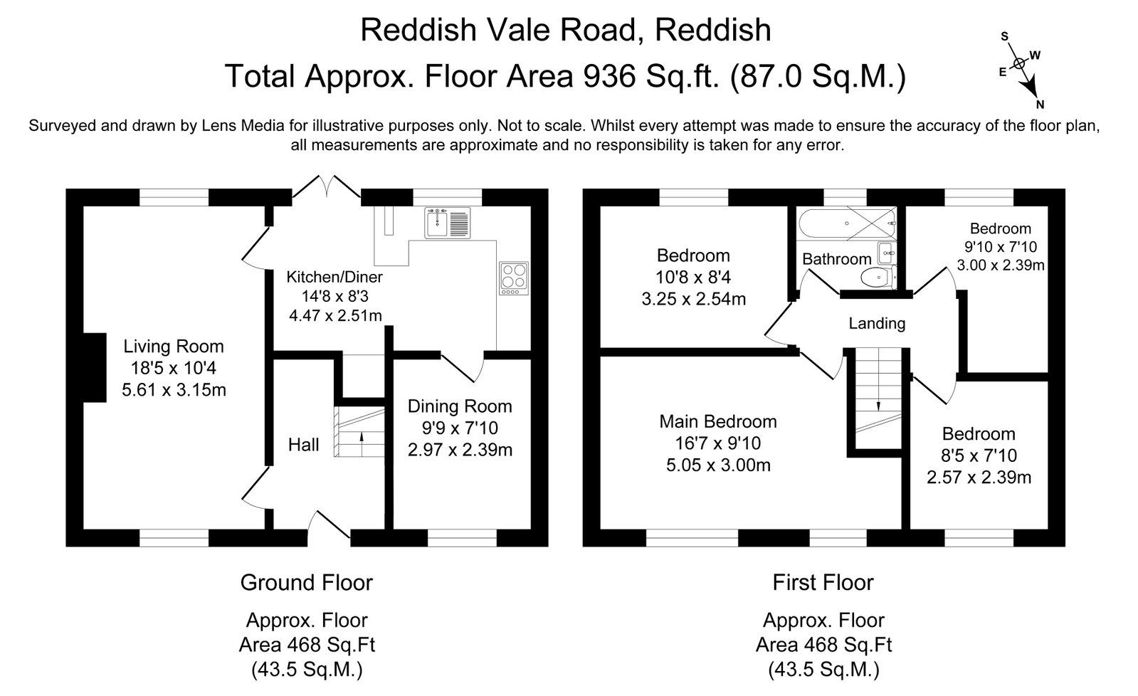 66, Reddish Vale Road, Stockport floorplan