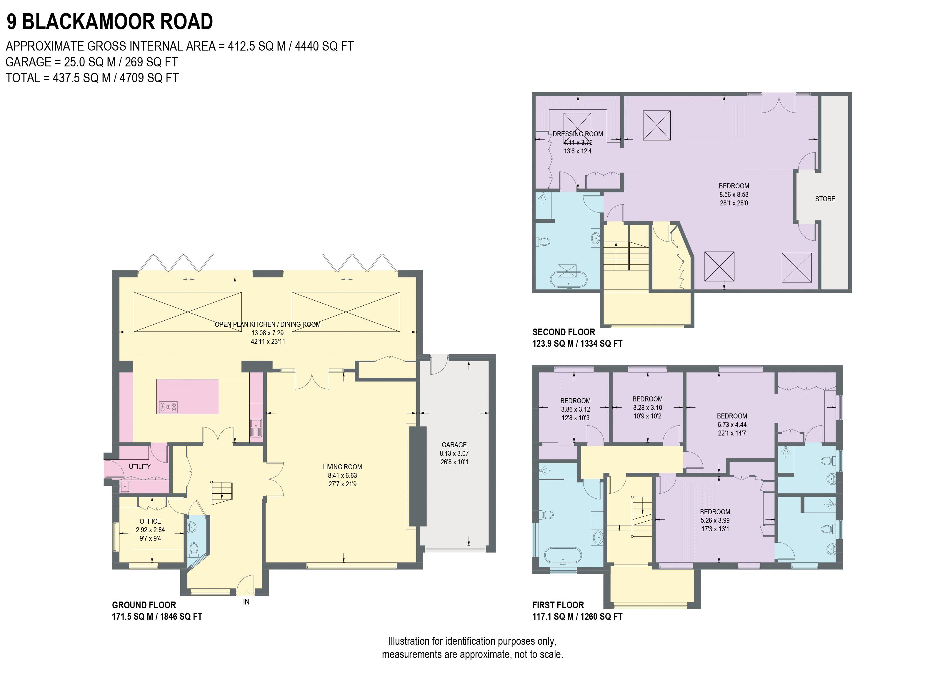 9, Blacka Moor Road, Sheffield floorplan