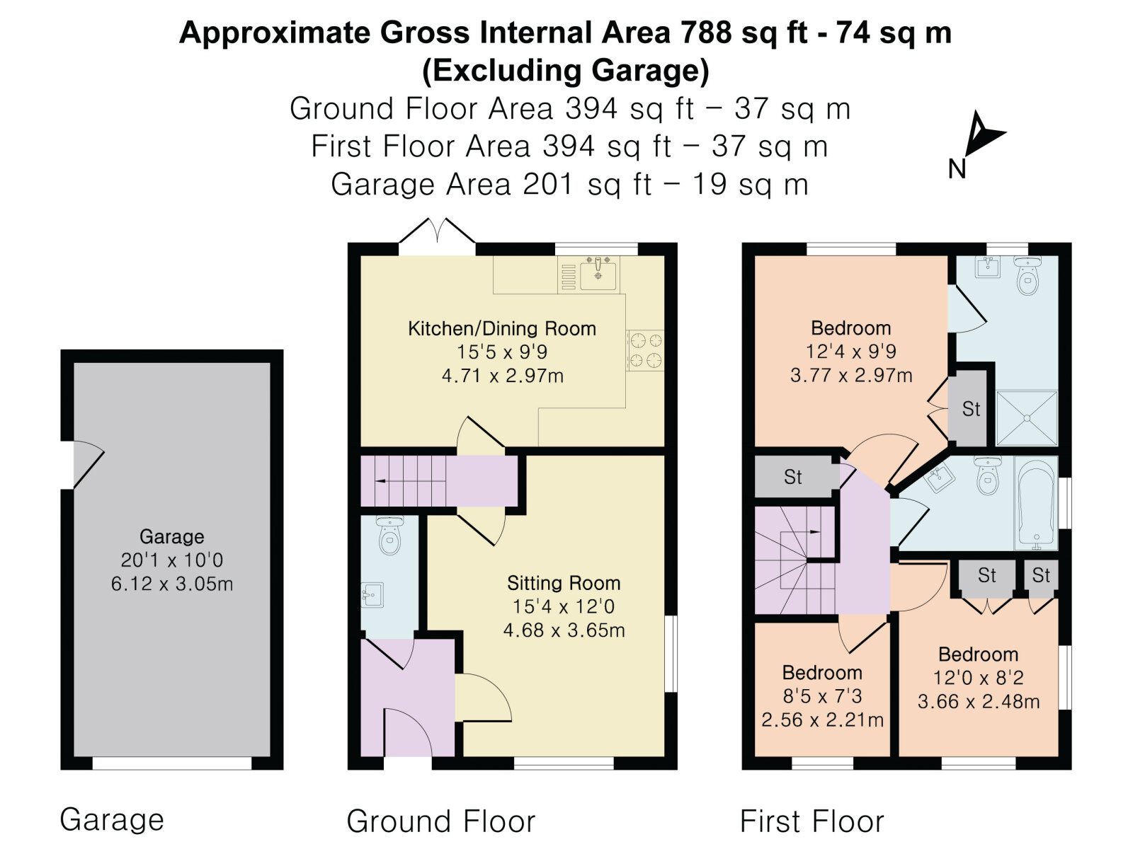 9, Kiln Crescent, Didcot floorplan
