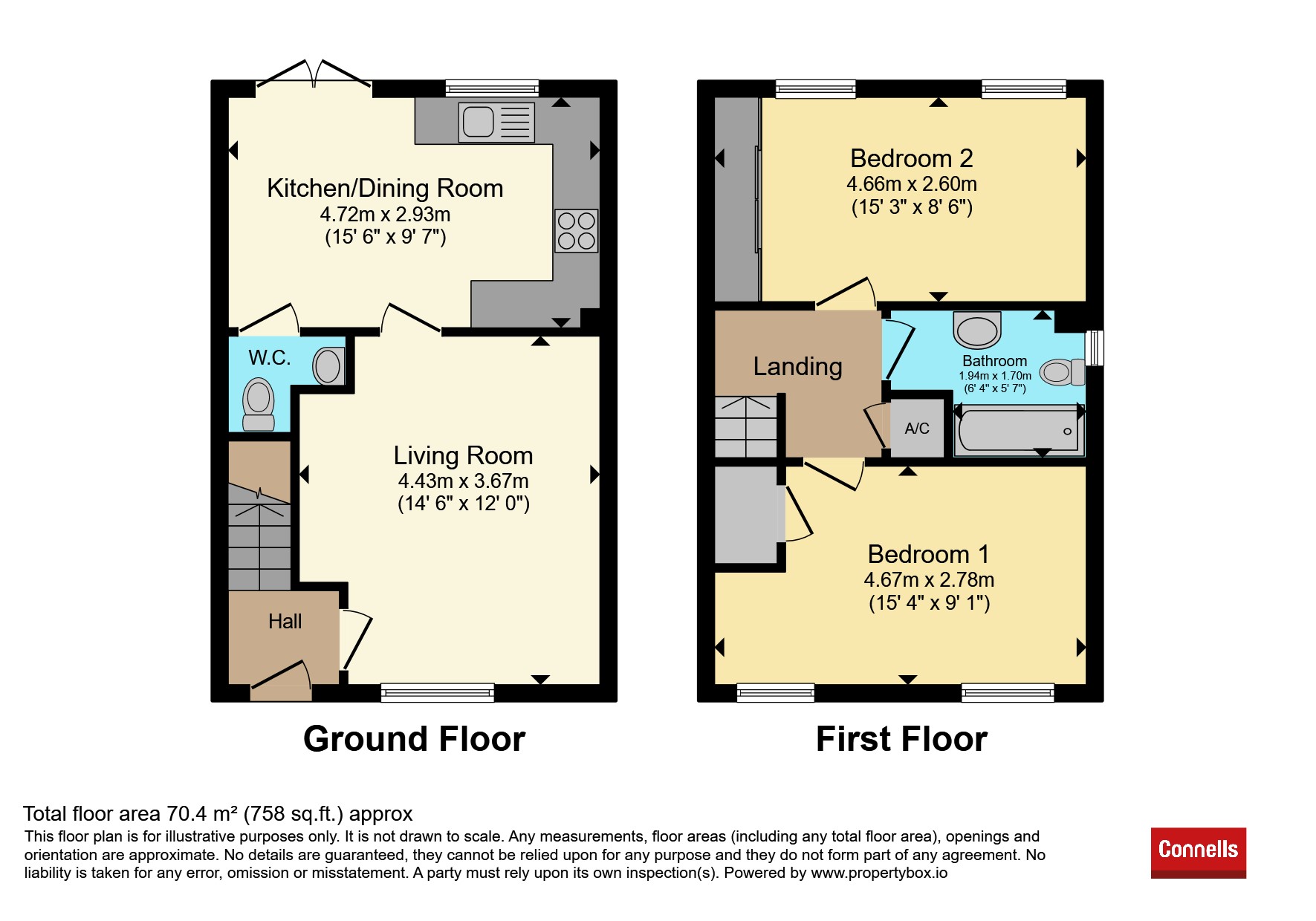 23, Meadow Way, Chipping Norton floorplan