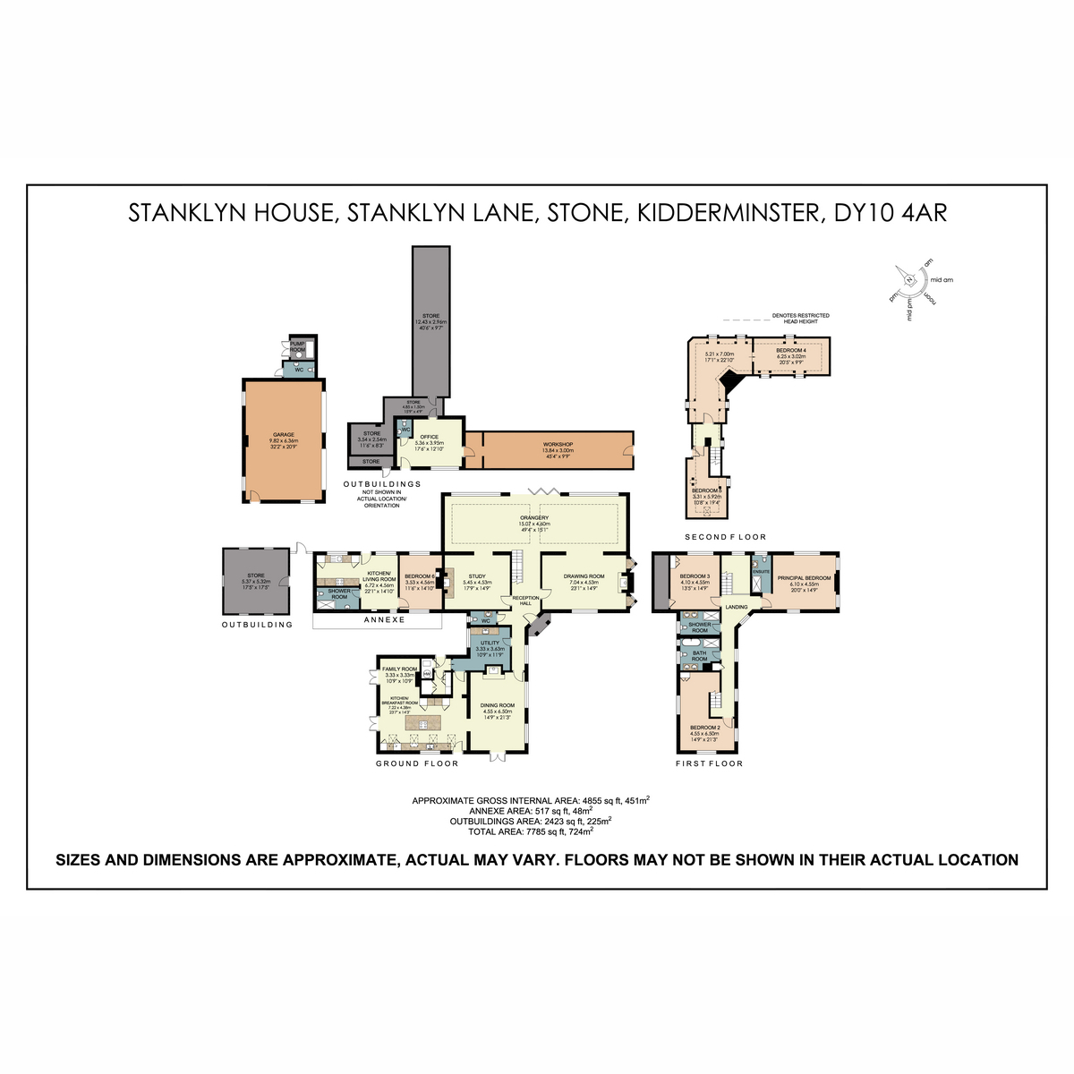 Stanklyn House, Stanklyn Lane, Kidderminster floorplan
