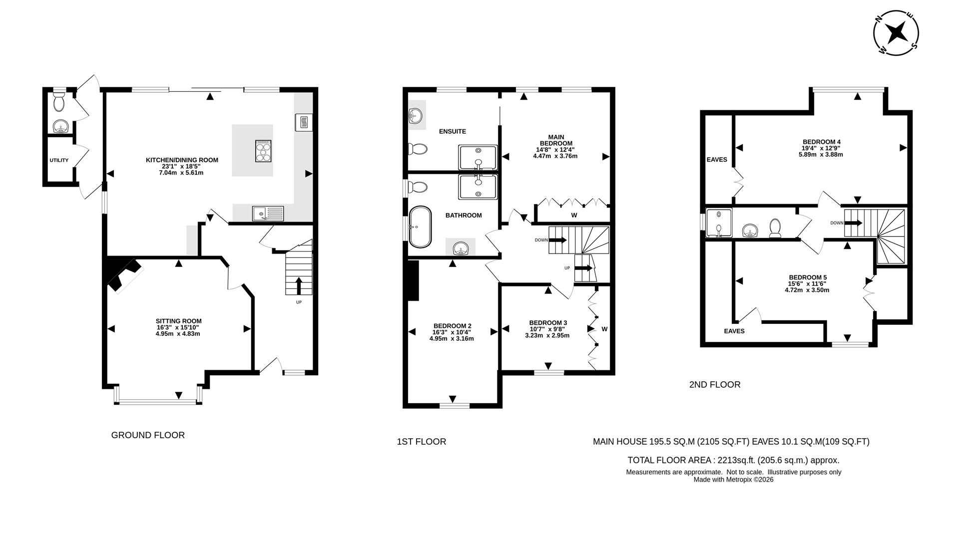 5, Banstead Road, Epsom floorplan