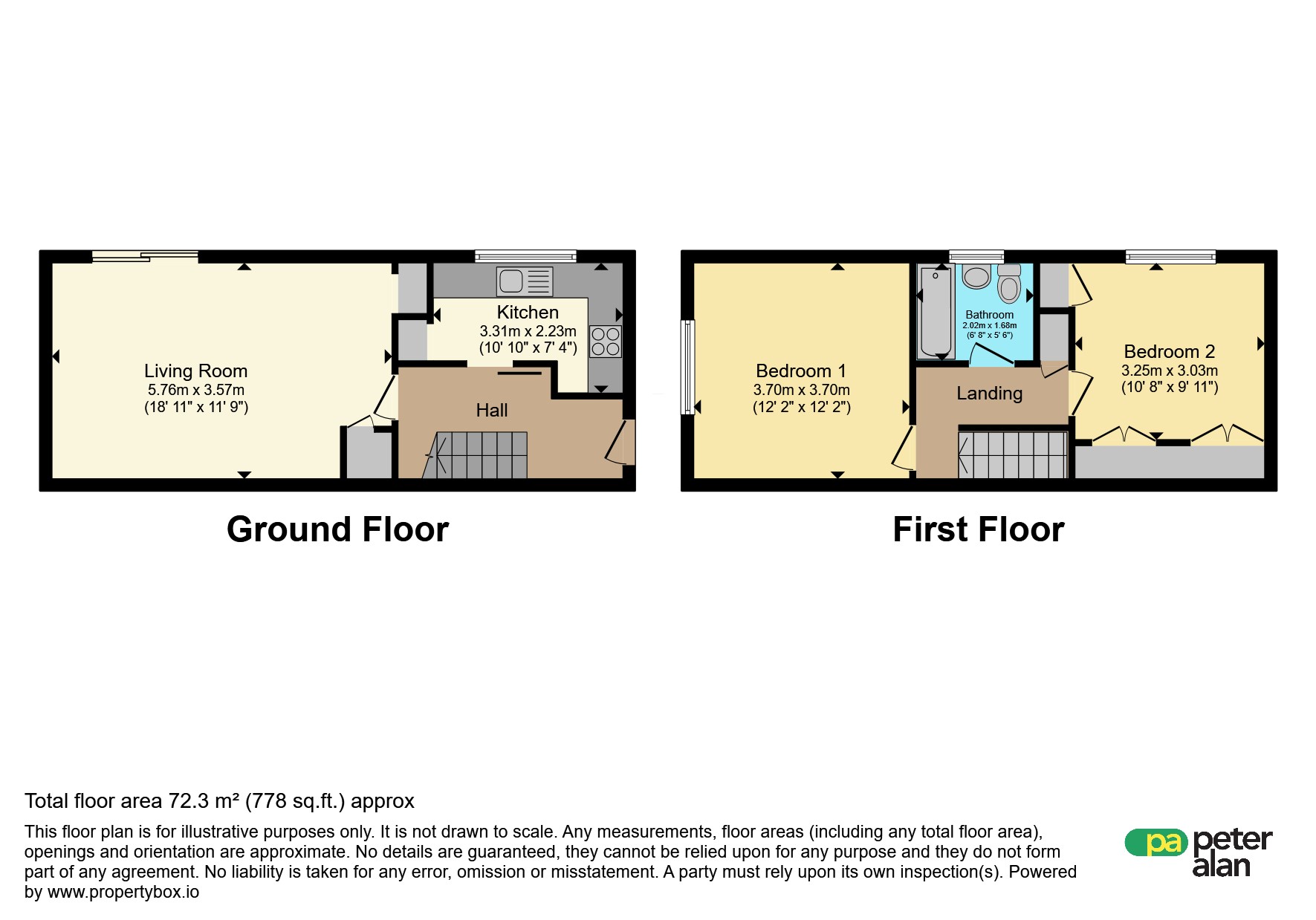 Flat 2, Redbrook House, Cwmbran floorplan