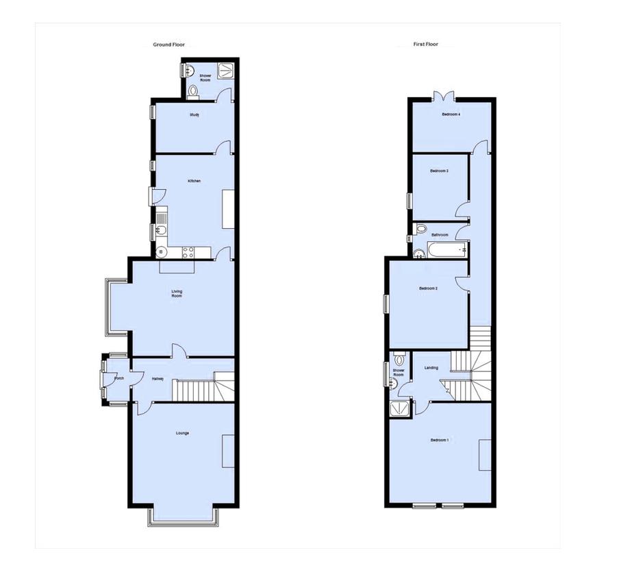 266, St Annes Road, Blackpool floorplan